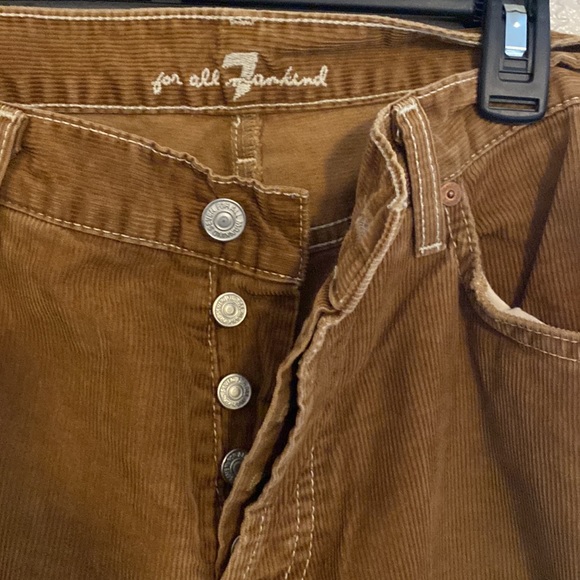 Men’s 7 for all mankind corduroy pants – 36 x30 bootcut - Picture 4 of 5